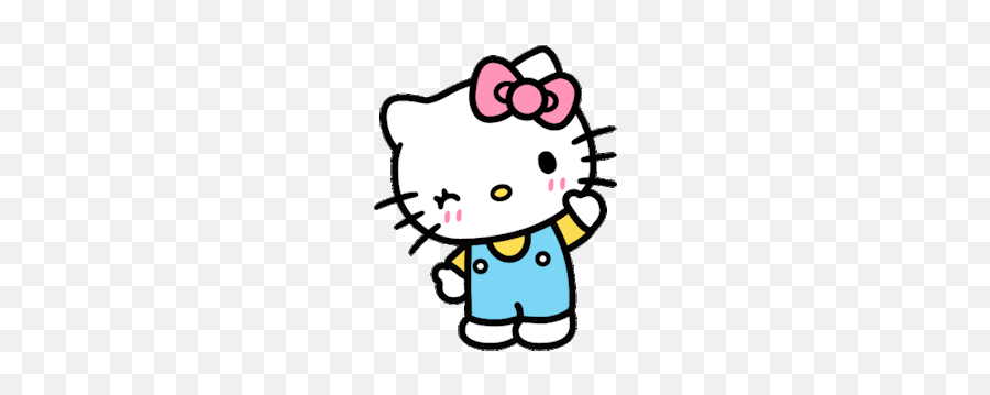 Kidcore - Hello Kitty Ribbon Png Emoji,Kitty Emoticon