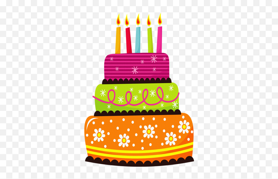 Blue Birthday Cake Clipart - Birthday Cake Clip Art Emoji,Emoji Birthday Cake