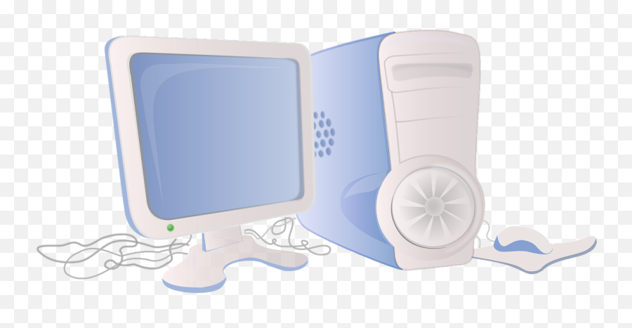 Monitor Mouse Computers Pc Desktop - Computer Clip Art Emoji,Emoji Mac Keyboard