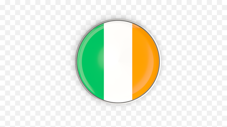 Ireland Flag Icon Png - Ireland Round Flag Icon Emoji,Irish Flag Emoji