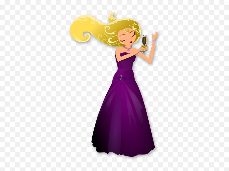 Vector Drawing Of Blonde Lady Combing - Czesanie Wosów Rysunek Emoji,Apple Animated Emojis