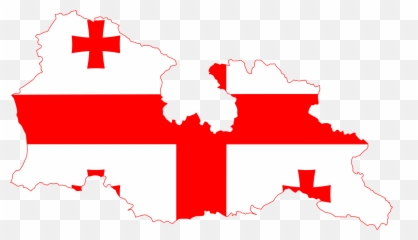 Flag - Georgia Flag And Map Emoji,Georgia Flag Emoji
