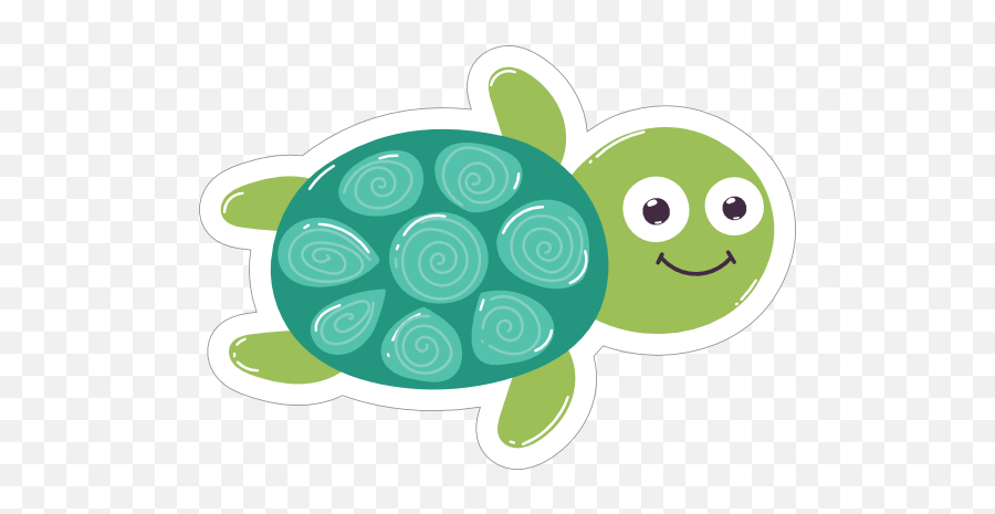 Adorable Turtle Sticker - Cartoon Emoji,Turtle Bird Guess The Emoji
