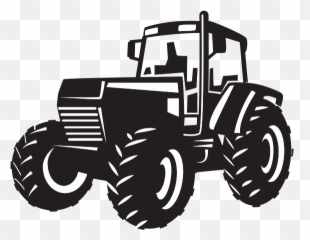 Tractor Silhouette Clip Art - Clipart Png Emoji