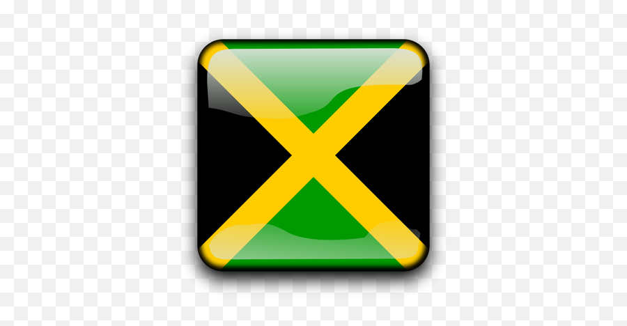 Jamaican Flag Button - Flag Of Jamaica Emoji,Jamaican Flag Emoji