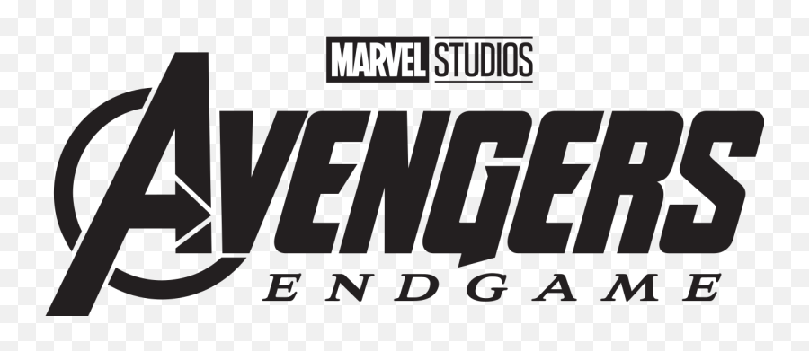 Avengers Endgame Logo Black - Logo Avengers End Game Png Emoji,Marvel Emoji