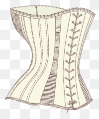 Corset Vintage Underwear - Emoji