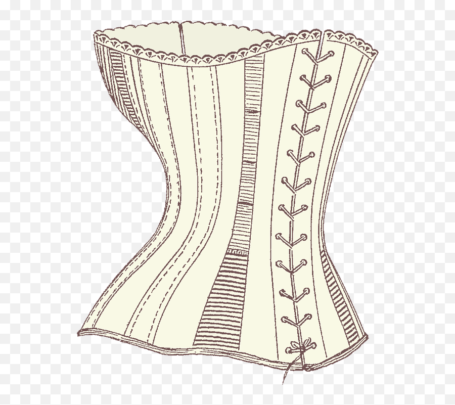 Corset Vintage Underwear - Corset Emoji,Emoji Dressing Gown