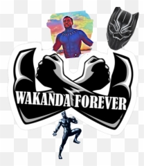 Wakanda Wakandaforever Blackpanther Blackpanthermovie - Wakanda Sticker Emoji,Wakanda Forever Emoji
