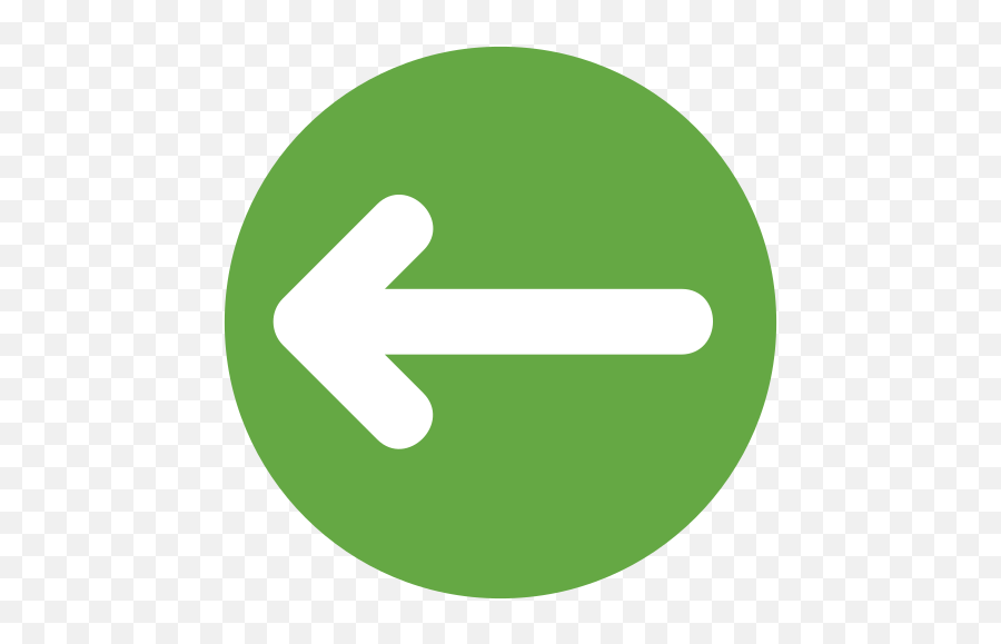 Wide Long Left Arrow Icon - Green Back Button Icon Emoji,Left Arrow Emoji
