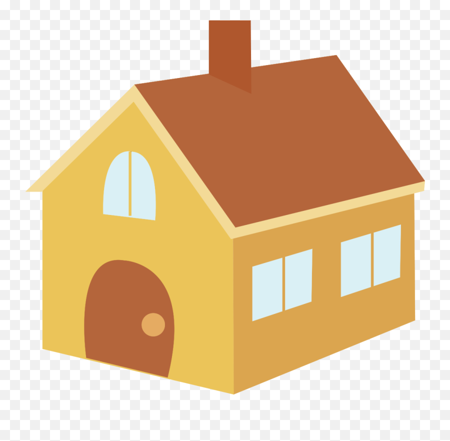 House Drawing Cartoon - Cartoon House Model Png Download House Drawing Png Emoji,House Emoticon
