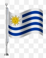 Uruguay Flag PNG Clip Art - Ghana Design Emoji