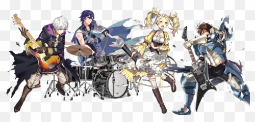 Woah - Anime Boy Using Drums Emoji,Hit The Woah Emoji
