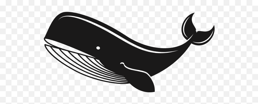 Whale Free Svg - Silhouette Whale Clipart Black And White Emoji,Free And Whale Emoji