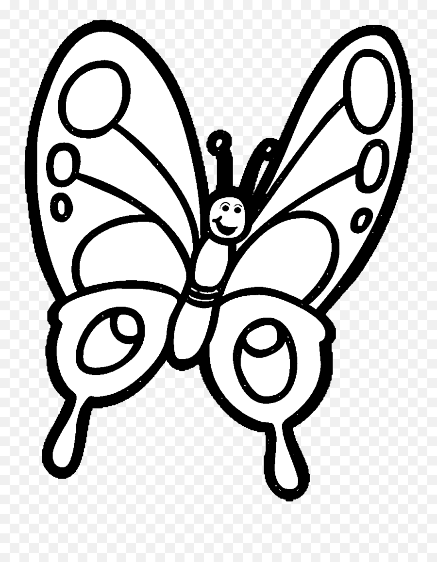 Clip Art Black Clip Art Butterfly - Clipart Coloring Pages Butterfly Emoji,Sparkl Emoji