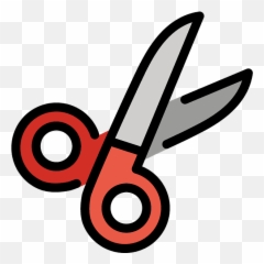 Scissors Emoji Clipart Free Download Transparent Png - Tijeras Clipart,Trashcan Emoji