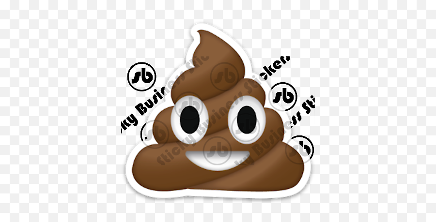 Poop Emoji Icon Iphone Galaxy Vinyl - Conclusiones,Emoji Water Bottle