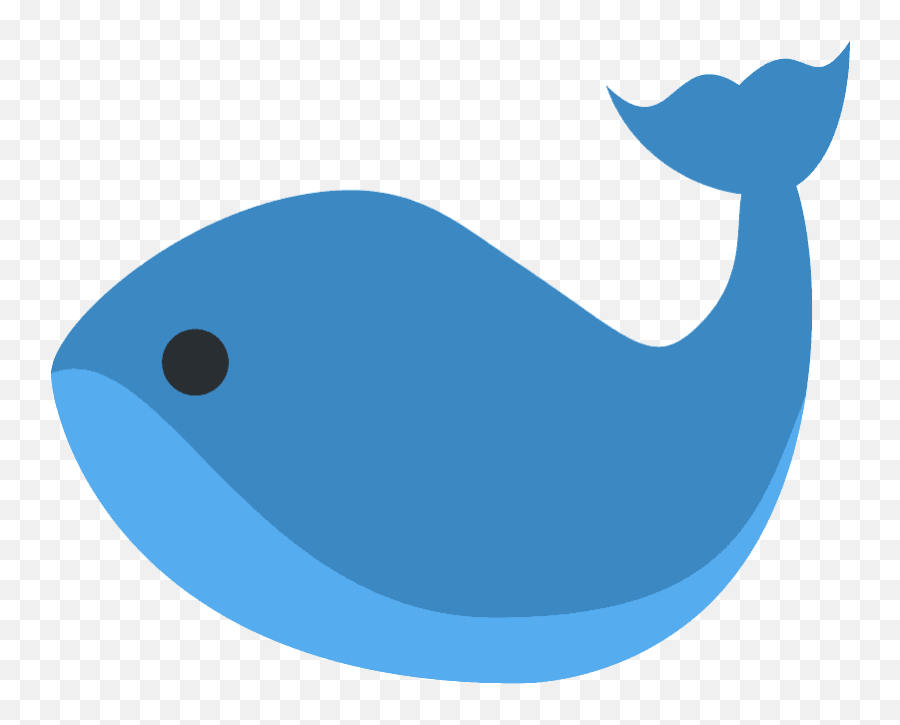 Whale Emoji Clipart - Whale Emoji Discord,Shark Emoji Android
