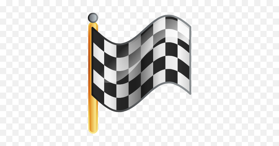 Checker Vector Race Finish Picture - Checkered Flag Icon Emoji,Checkered Flag Emoji