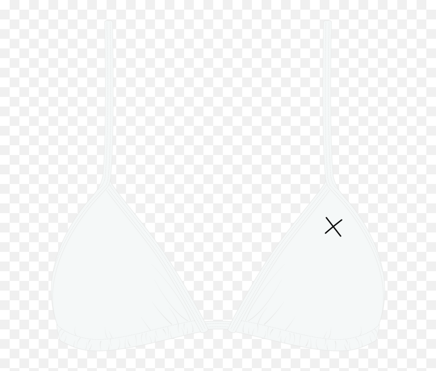 Venice White Bikini Top Ii - White Bikini Png Transparent White Bikini Top Png Emoji,Emoji Bikini