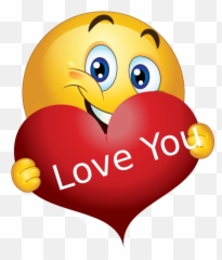 Love You - Love You Smiley Face Emoji,Good Morning Emoji