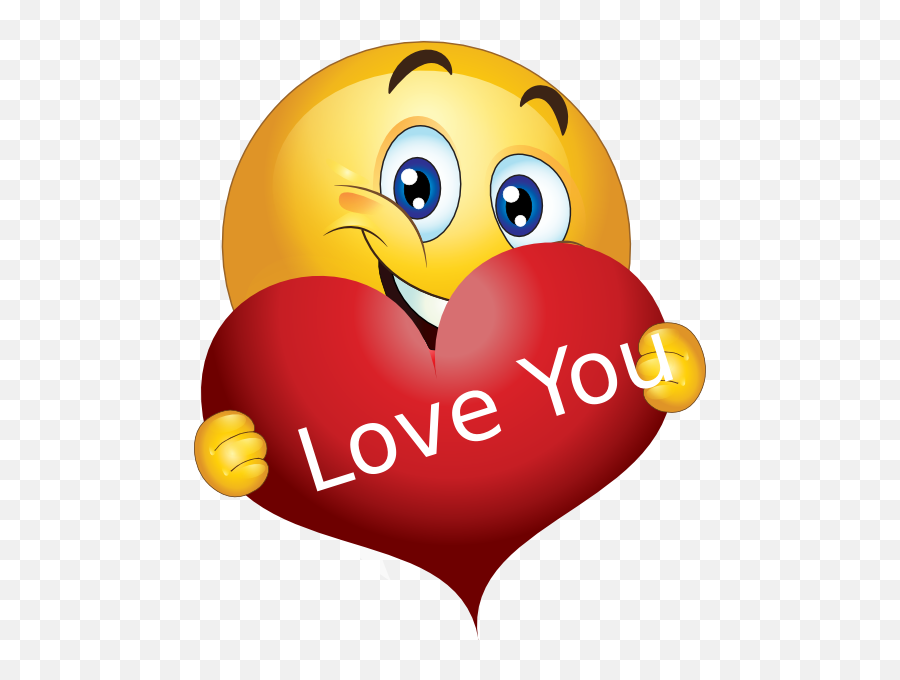 Love You - Love You Smiley Face Emoji,Good Morning Emoji