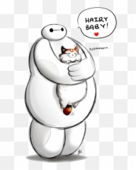 Hairy - Big Hero 6 Baymax Cute Emoji,Hairy Heart Emoji