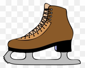 Vector Graphics Of Skating Boot - Skate Clip Art Emoji