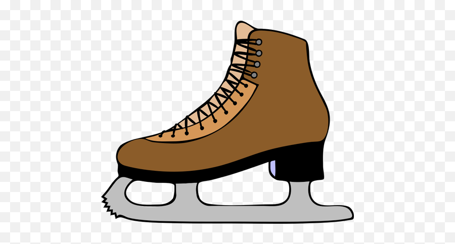 Vector Graphics Of Skating Boot - Skate Clip Art Emoji,Old School Emoticon