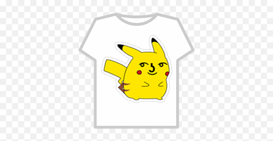 The Real Lennachu - Roblox T Shirt Oof Emoji,Pikachu Emoticons