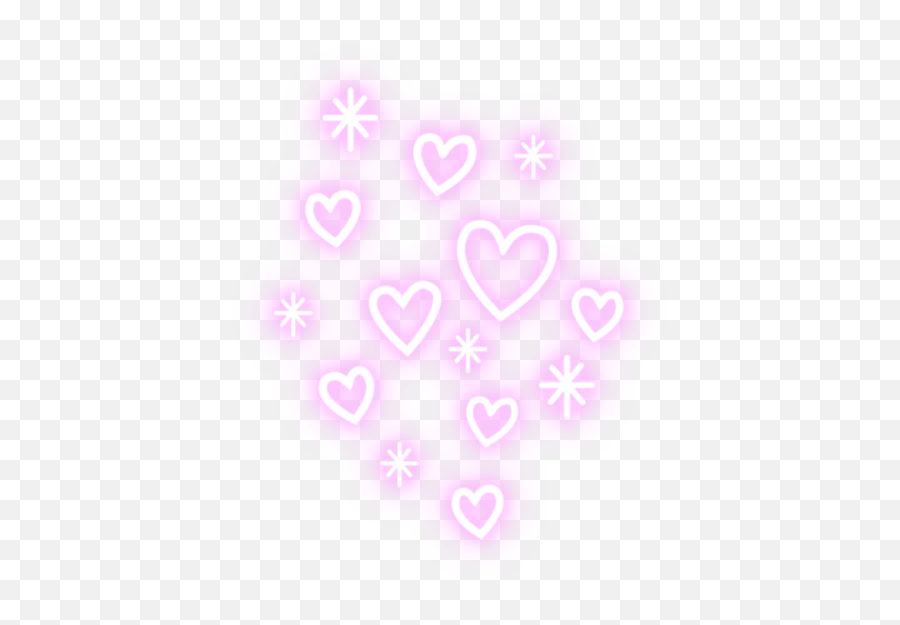 Heart Hearts Pink Love Neon Neonlight - Heart Emoji,Glowing Heart Emoji