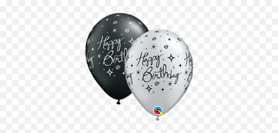 Printed Latex - Happy Birthday Single Balloon Emoji,Birthday Emoji Symbols