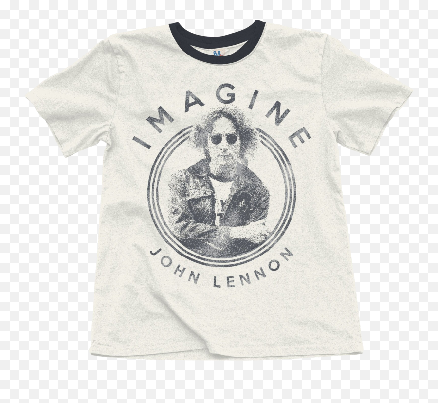 Junk Food Clothing John Lennon Imagine - Active Shirt Emoji,John Lennon Emoji