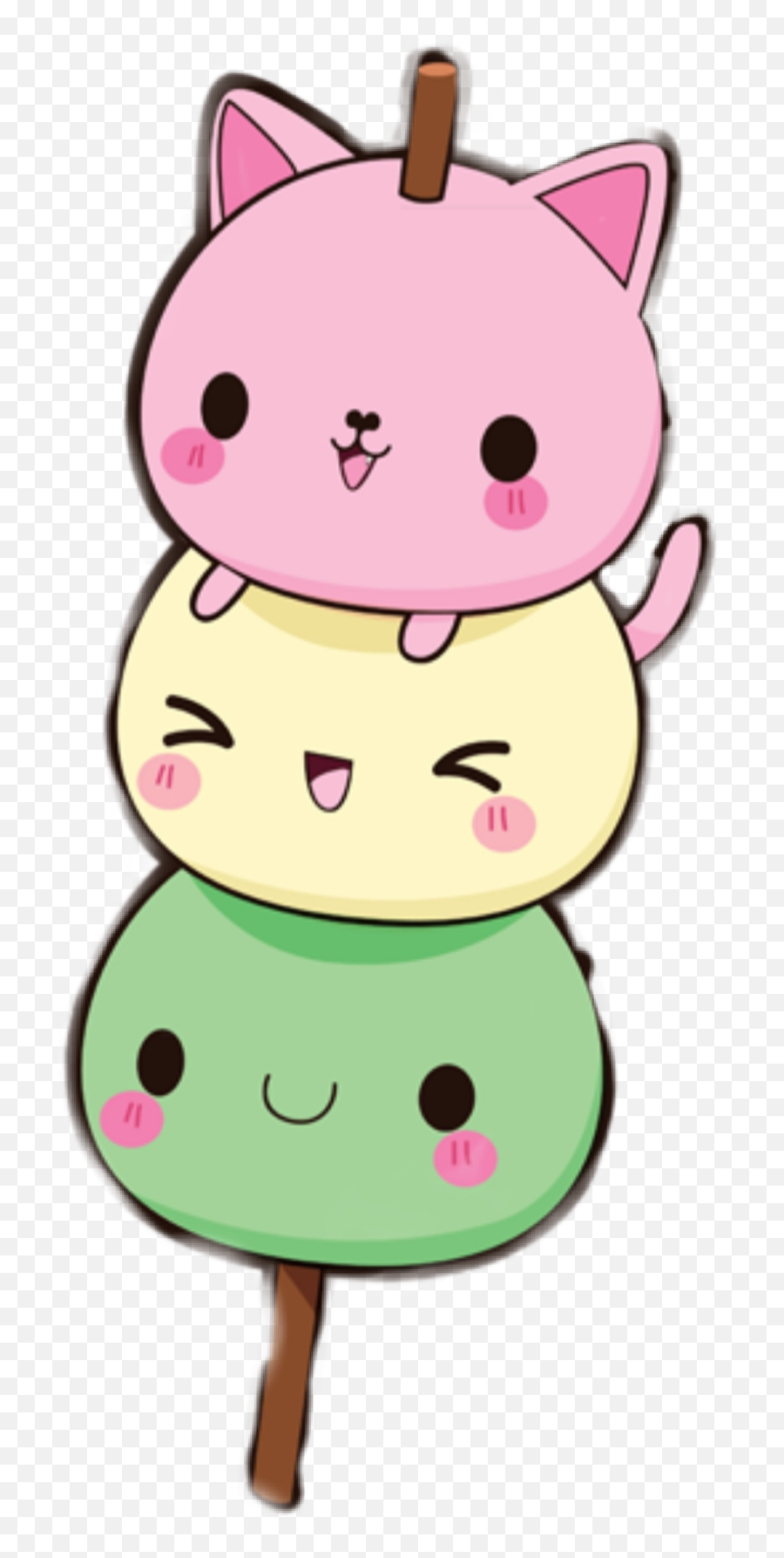 Largest Collection Of Free - Kawaii Drawings Emoji,Dango Emoticon