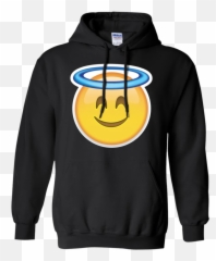 Heaven Angel Ring Smiley Emoji - Emoticon Tshirt U2013 Feedtek,Dab Emoticon