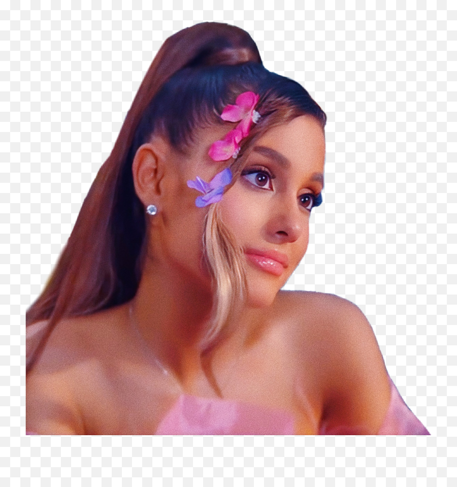 Arianagrande Ariana Grande Thankunext Pink Tumblr - Ariana Grande Thank U Next Emoji,Ariana Grande Emoji