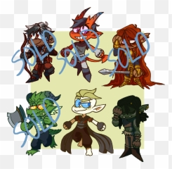 G1s With Gijinkas New 131 Dragons For Sale Flight Rising - Cartoon Emoji,Monk Emoji