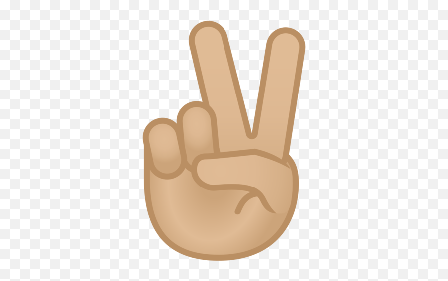 Medium - Png Emoji,Emoji Peace Sign