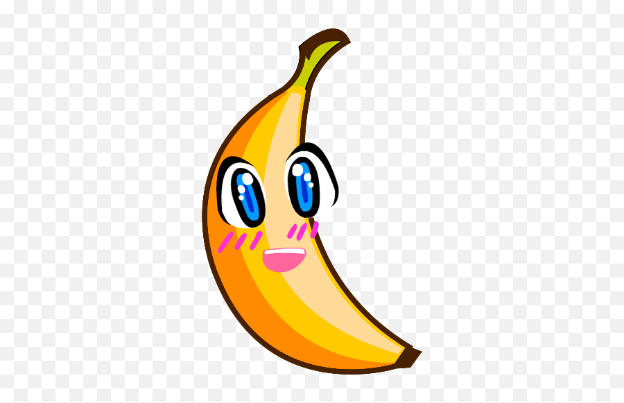 Banana Animated - Cute Stickers By Yuri Andryushin Clip Art Emoji,Bananas Emoji