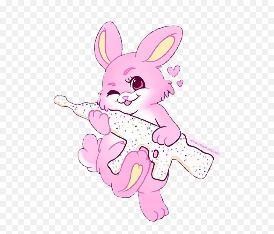 Sugarbone Bunny Sweetiepie Kawaii Chibibunny Cute Paste - Cartoon Emoji,Easter Emoji Copy And Paste