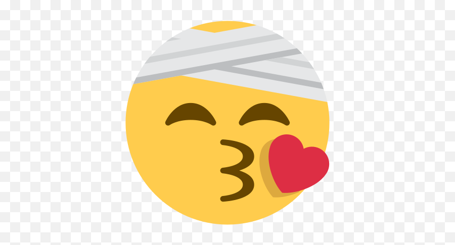 Emoji Remix On Twitter Face With Head Bandage - Illustration,Heart Emoji On Android