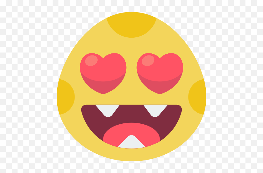 Love Icon Free Download - Circle Emoji,Emoji Smiley With Heart Eyes