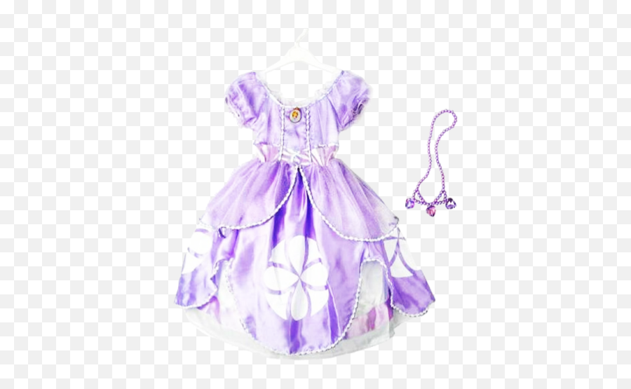 Sofia The First Costume And Accessories - Disfraz De La Princesita Sofía Emoji,Emoji Dress For Kids