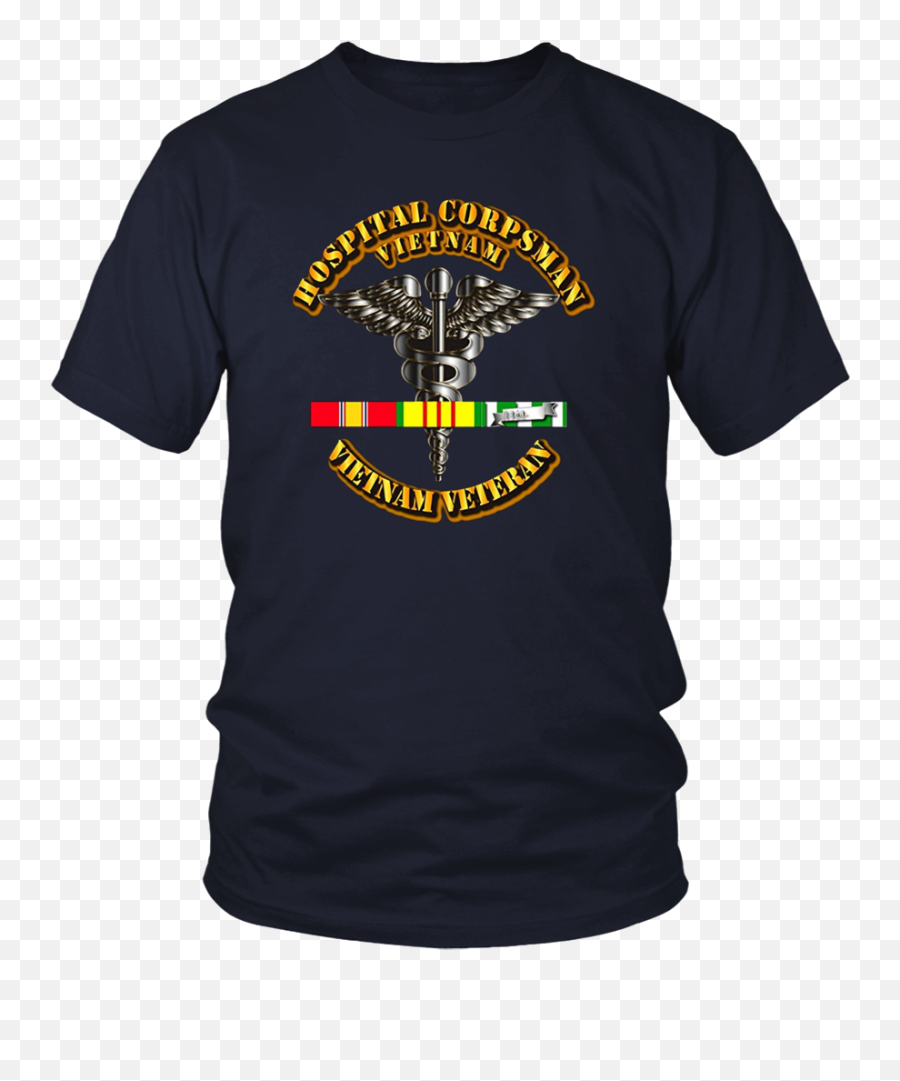 Navy - Hospital Corpsman Vietnam Veteran Tshirt Navy Larry Bernandez T Shirt Emoji,Vietnam Flag Emoji