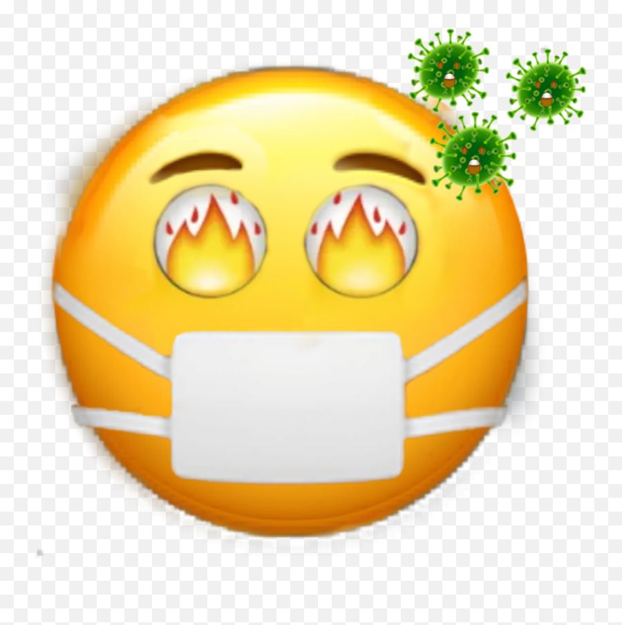 Corona Covid19 Emoji Sticker By 1 2 3 4 5 6 7 8 9 10 - Happy,5 Emoji