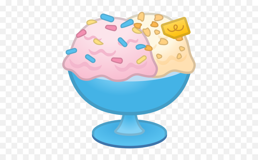 Ice Cream Emoji - Emoticon Helado,Ice Emoji