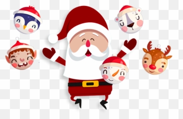 Merry Christmas Play this funny game to win Card - Santa Claus Emoji
