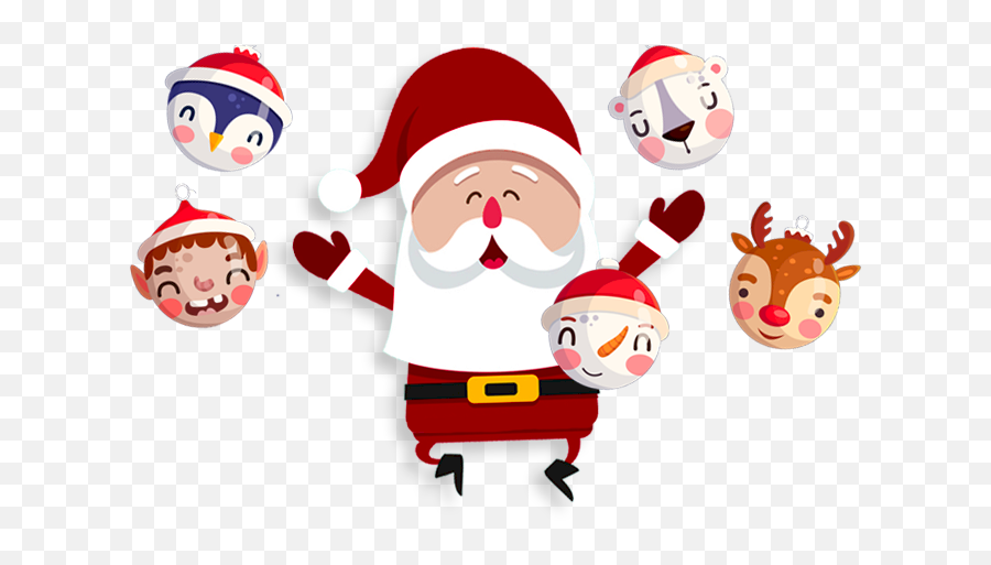 Merry Christmas Play This Funny Game To Win A Christmas Card - Santa Claus Emoji,Christmas Text Emoticons