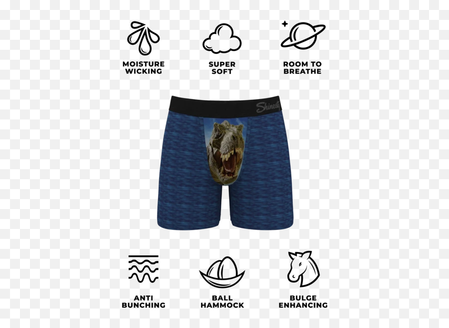 The Jurassic Park Getaway Dinosaur Matching Couples Boxer Thong Pack - Gym Shorts Emoji,Dinosaur Emoji Text