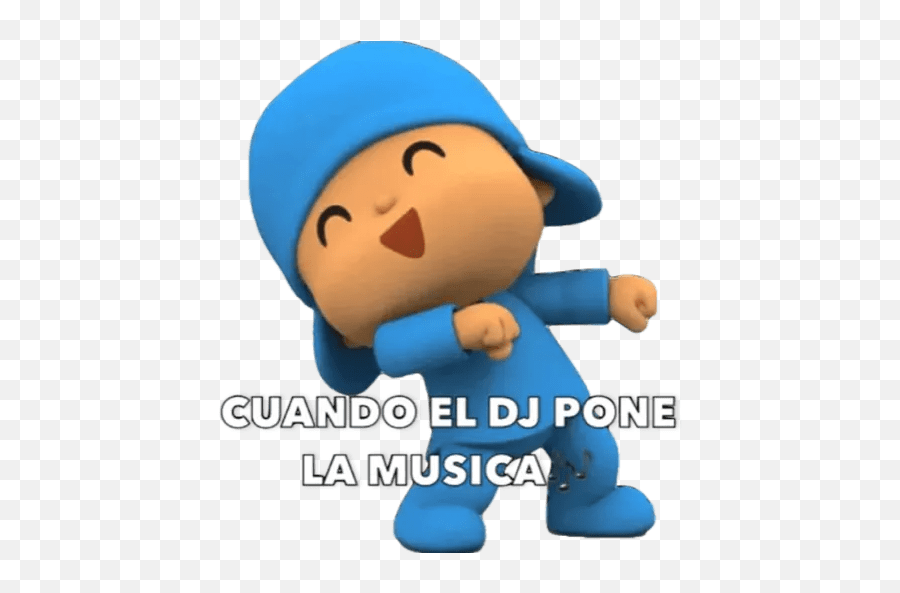 Pocoyó Canciones - Pocoyo Dancing Emoji,Emoji De Musica
